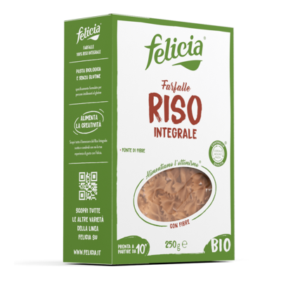 Farfalle Riso Integrale - Felicia