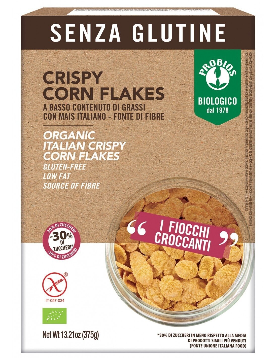 Crispy Corn Flakes - Probios