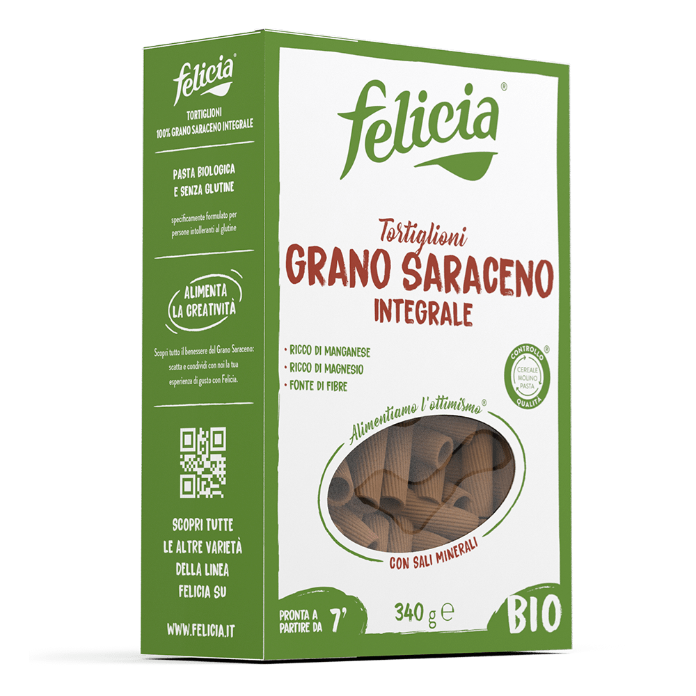 Tortiglioni 100% Grano Saraceno - Felicia