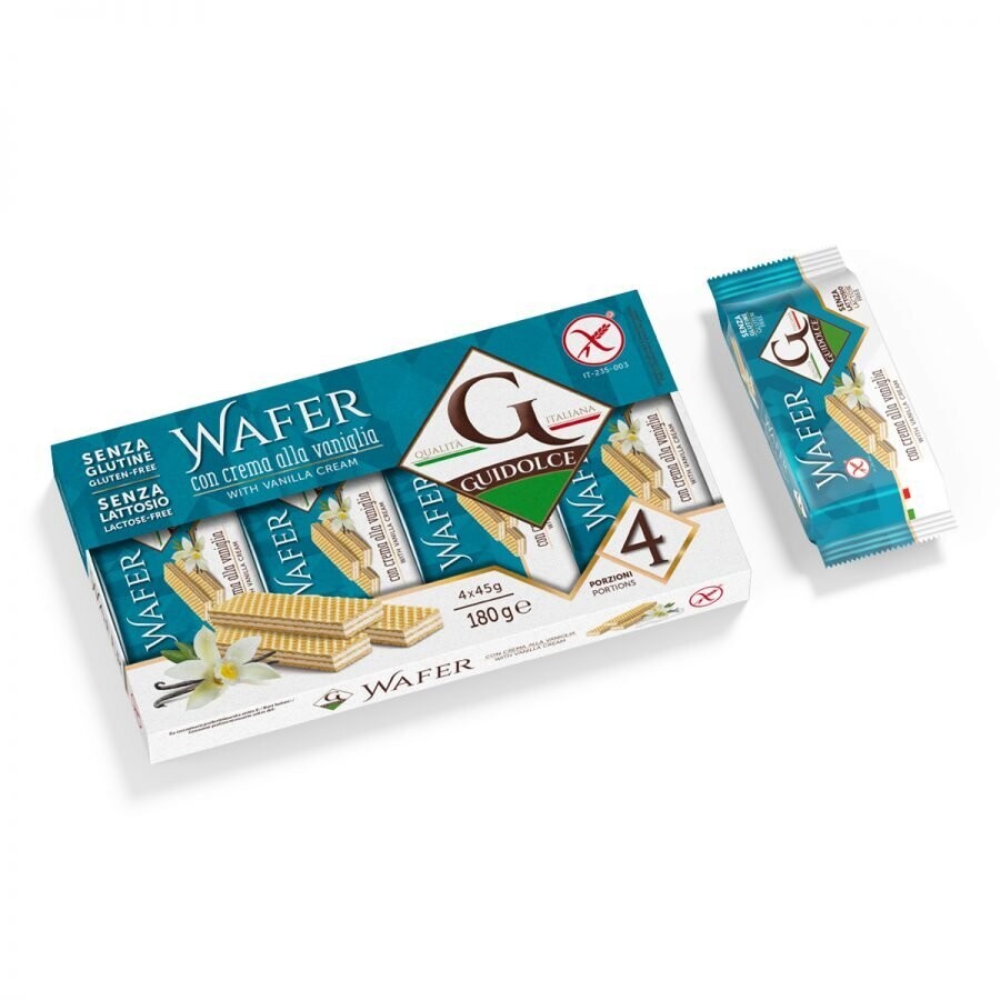 Wafer con crema alla vaniglia multipack - Guidolce