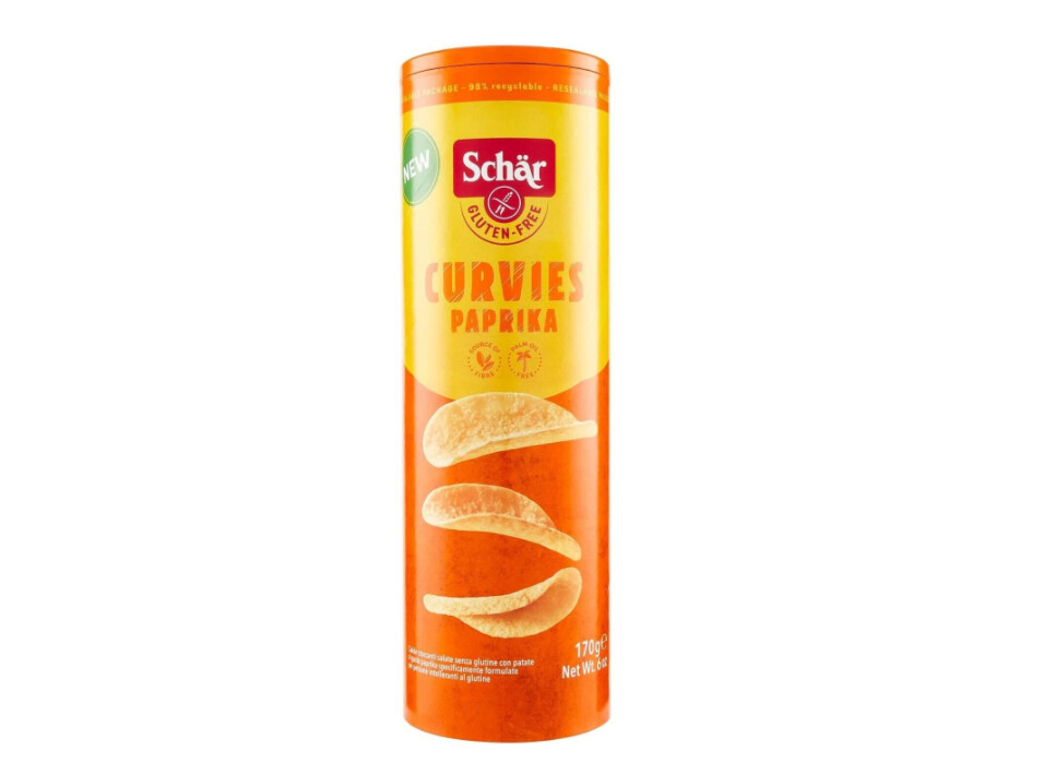 Curvies paprika -  Schär