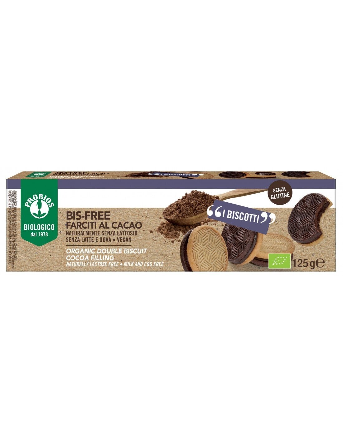 Bis-Free farciti al Cacao -  Probios