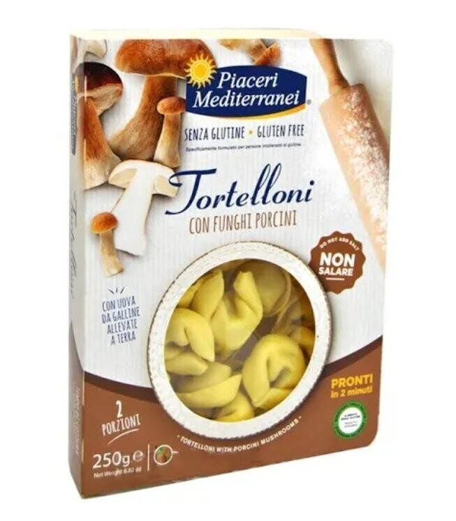 Tortelloni con Funghi Porcini 250g - Piaceri Mediterranei