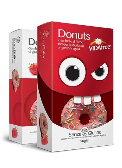 Donuts alla Fragola - VIDAfree
