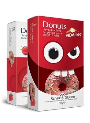 Donuts alla Fragola - VIDAfree Donuts alla Fragola - VIDAfree