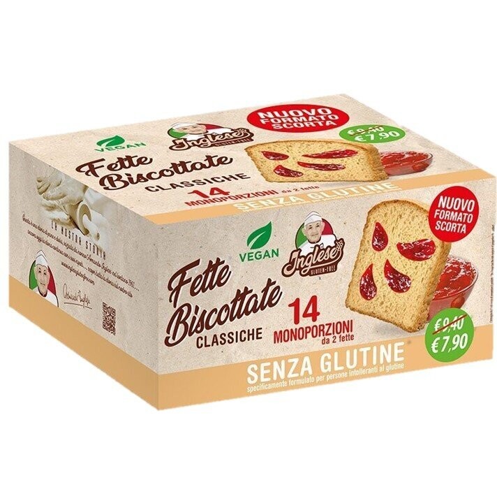 Fette Biscottate Classiche Formato Convenienza 400 g - Inglese