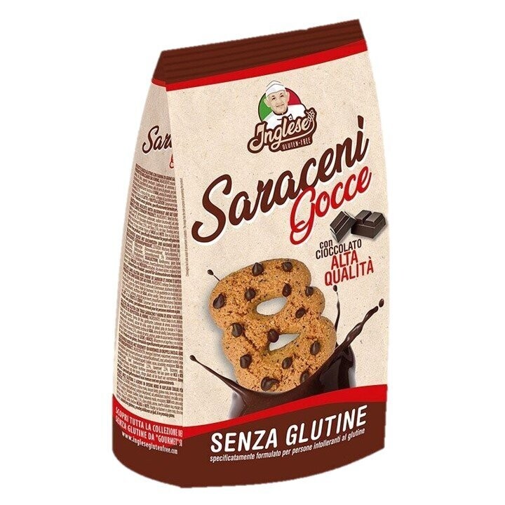 Saraceni con Gocce di Cioccolato - Inglese