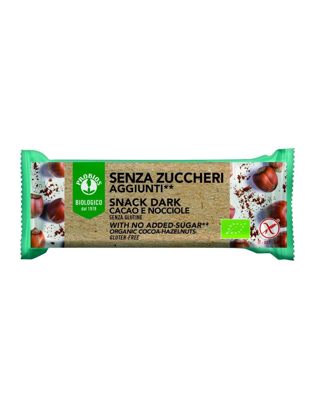 Snack Dark Senza Zuccheri Aggiunti - Probios