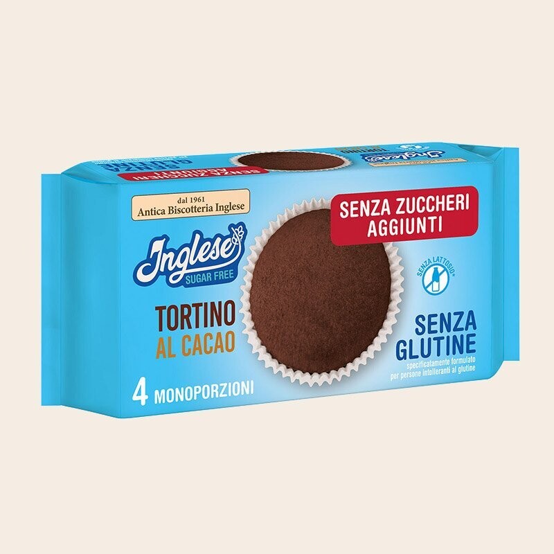 Tortino al Cacao Senza Zucchei Aggiunti - Inglese