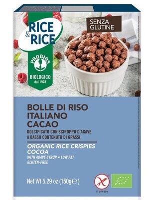 Bolle di Riso Italiano al Cacao - Probios