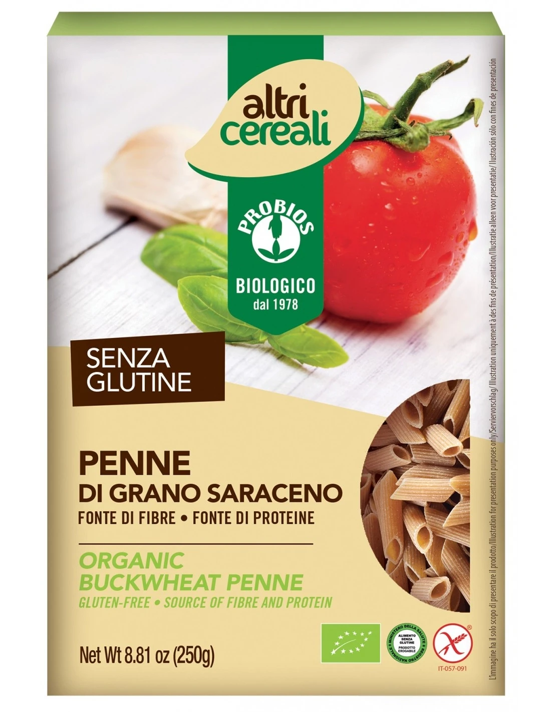 Penne di Grano Saraceno - AltriCereali - Probios