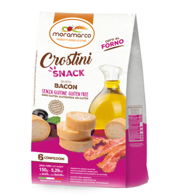 Crostini Snack gusto Bacon - Moramarco