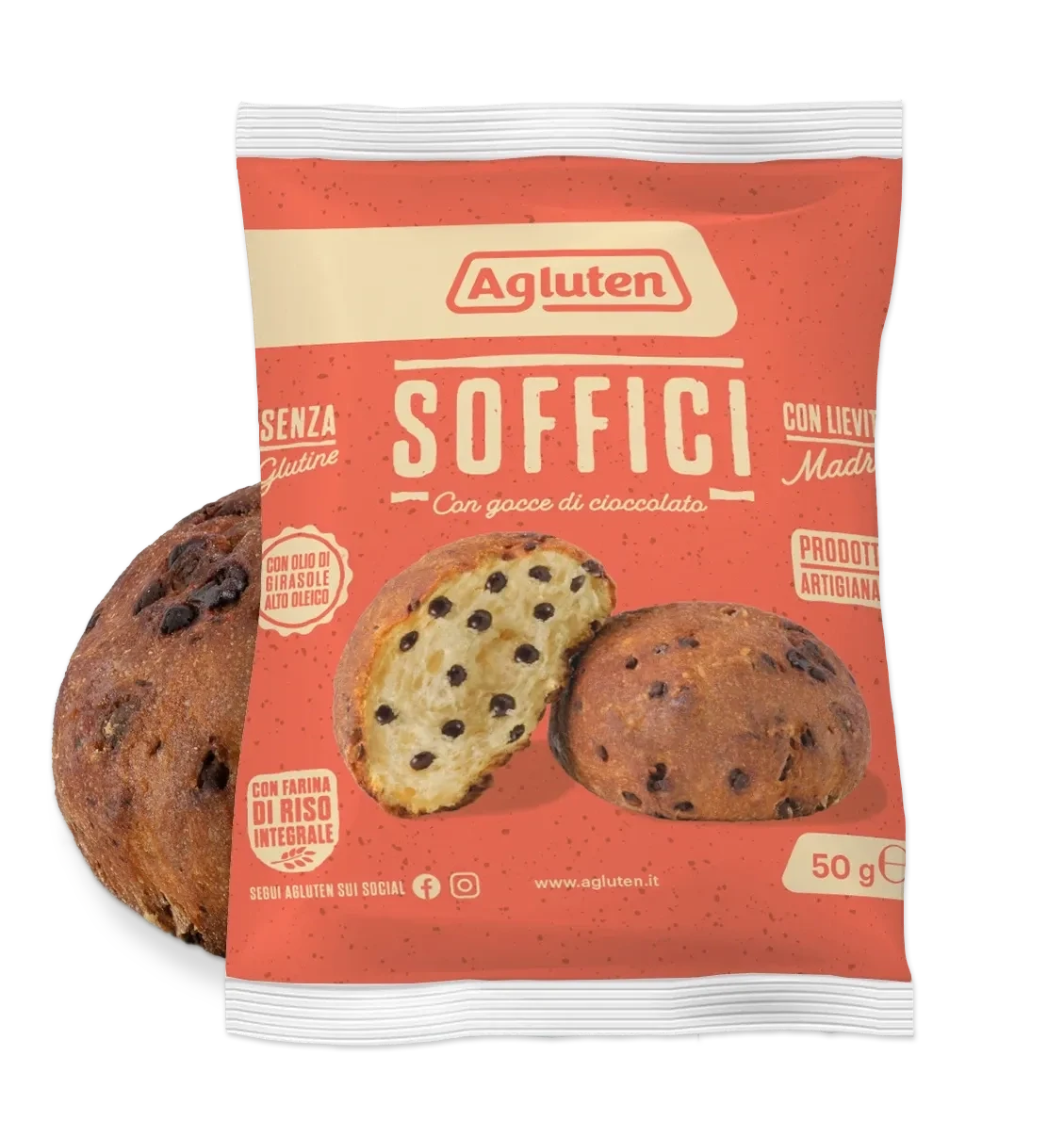Soffici con Gocce di Cioccolato - Agluten