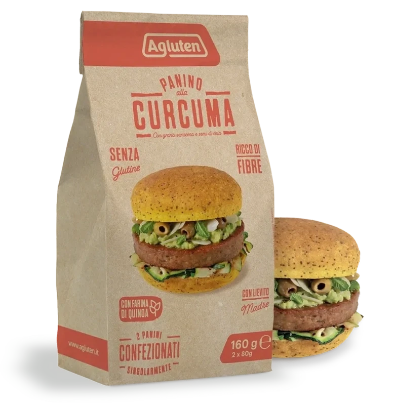 Panino alla Curcuma - Agluten