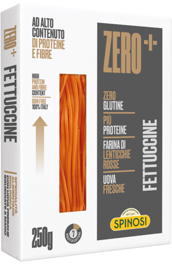 Fettuccine con Lenticchie Rosse- Zero+ - Spinosi