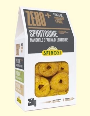 Spiritosine Mandorle e Farina di Lenticchie - Zero+ - Spinosi
