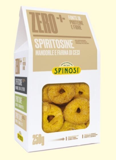 Spiritosine Mandorle e Farina di Ceci - Zero+ - Spinosi