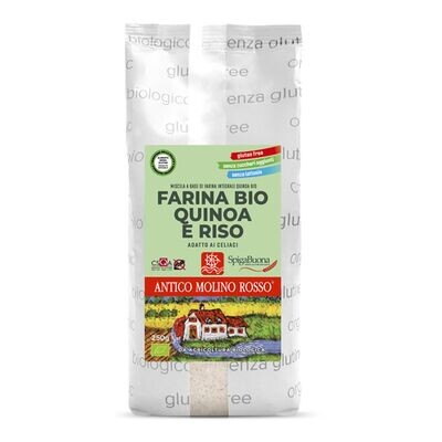 Farina Bio Quinoa e Riso - SpigaBuona - Antico Molino Rosso
