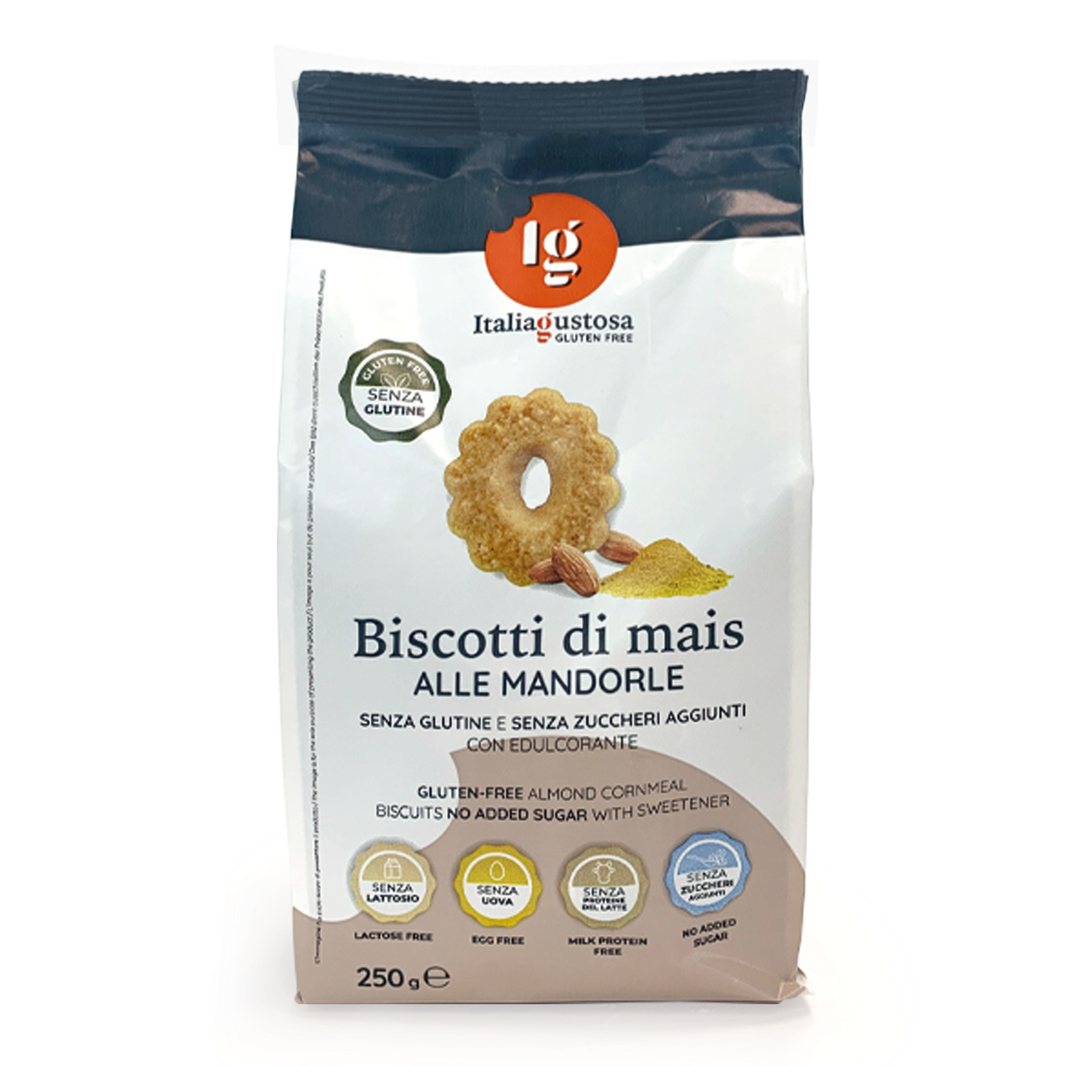 Biscotti di Mais alle Mandorle - Ig Italia Gustosa