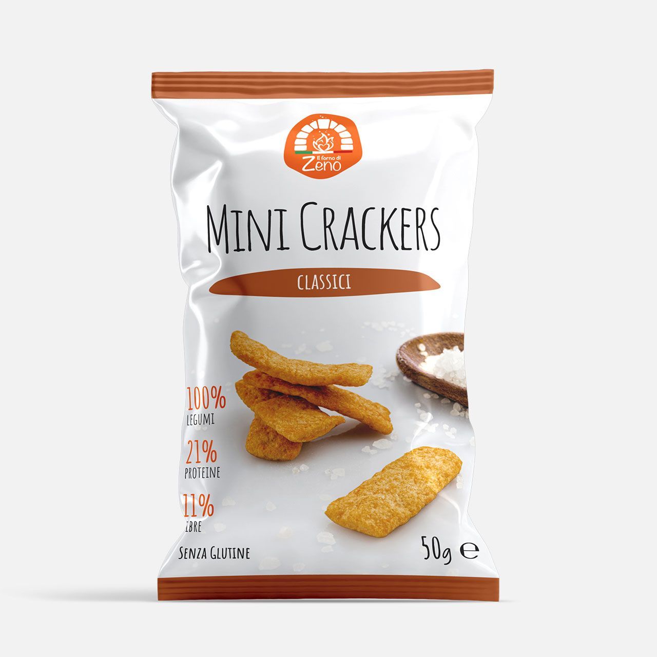 Mini Crackers  di Legumi Classici - Il Forno di Zeno