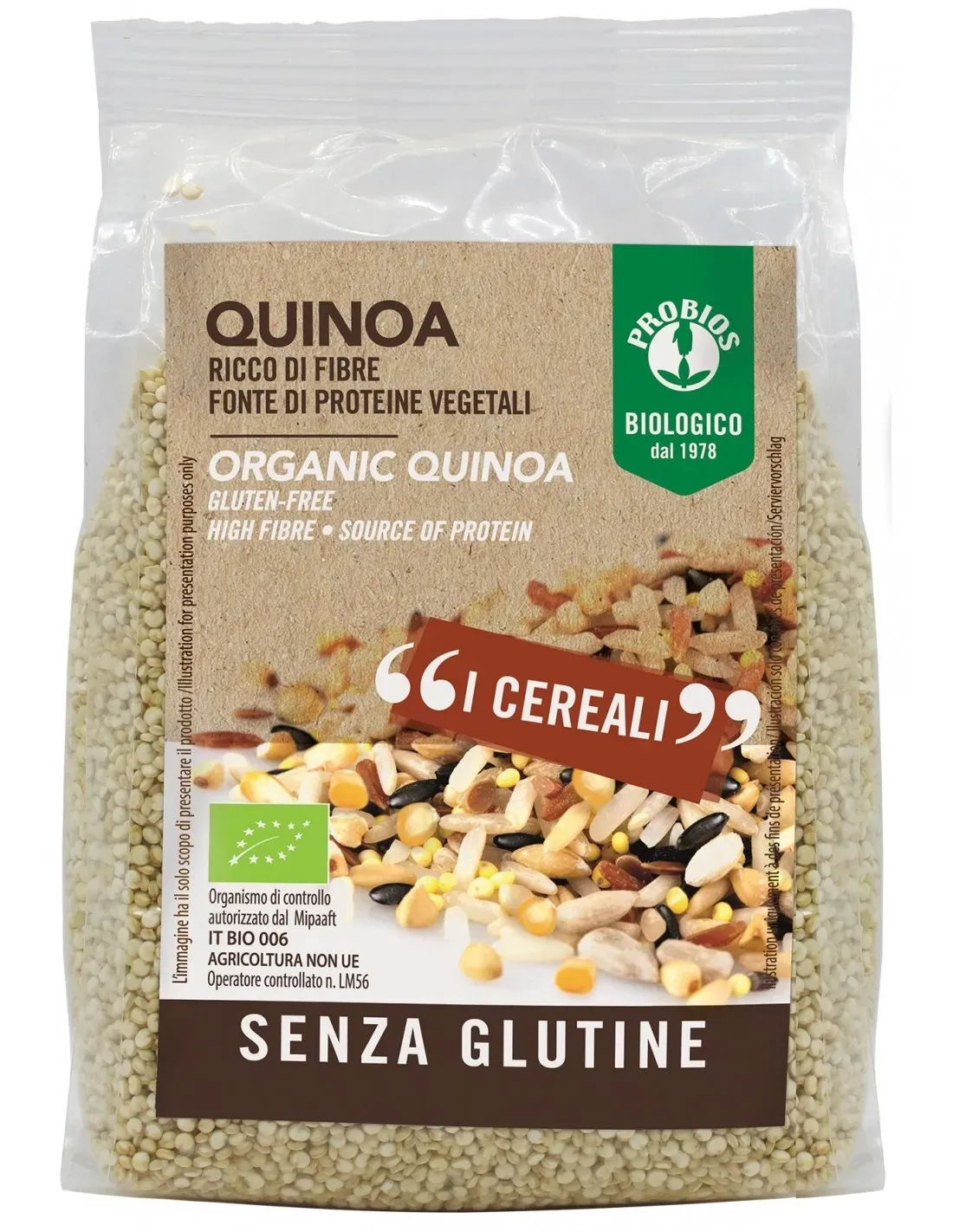 Quinoa Italiana Biologica - senza glutine - Probios