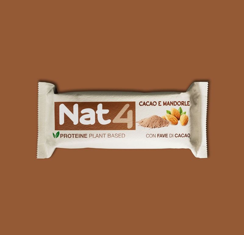 Barretta proteica Cacao e Mandorle - Nat4