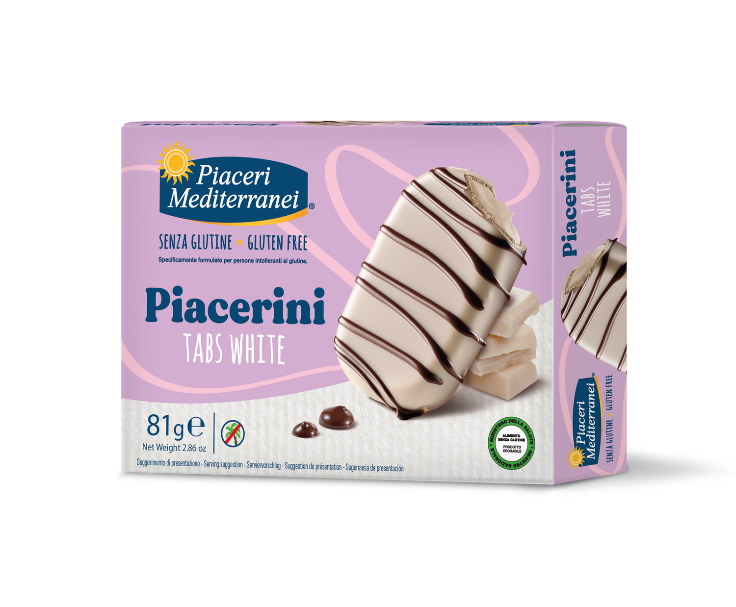 Piacerini Tabs White - Piaceri Mediterranei