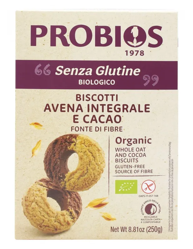 Biscotti all’Avena e Cacao - Probios