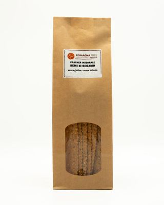 Cracker Piadina Integrali al Sesamo Tostato - Romagna Free