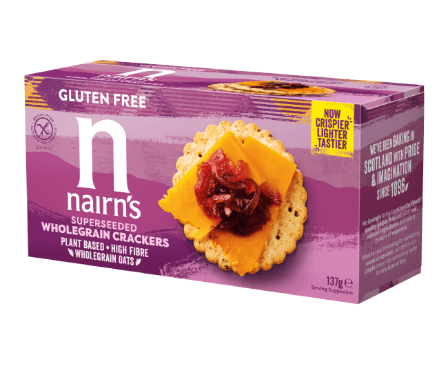 Crackers Integrali con Semi - Nairn's Crackers Integrali con Semi - Nairn's