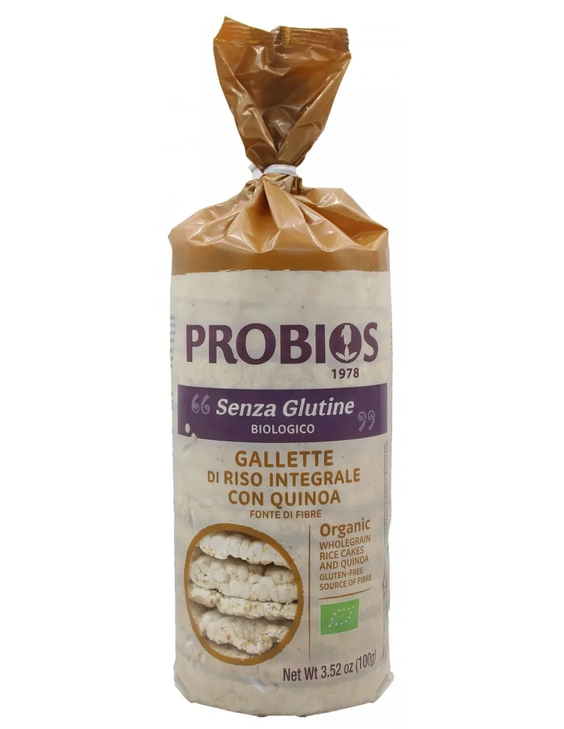 Gallette di riso con quinoa 100g - Rice&Rice - Probios