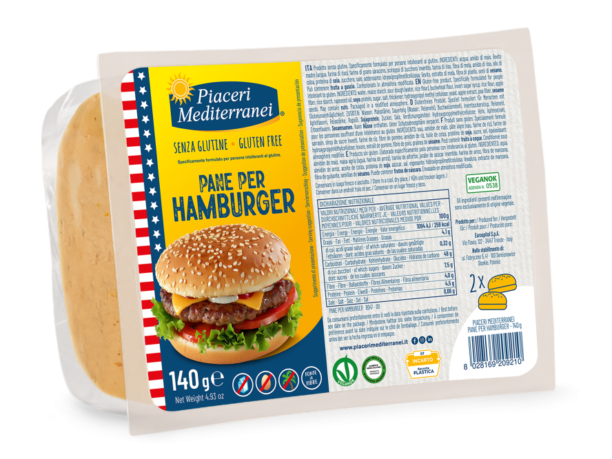 Pane per Hamburger - Piaceri Mediterranei