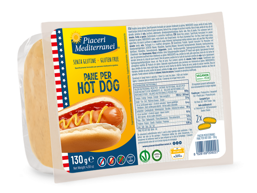 Pane per Hot Dog - Piaceri Mediterranei