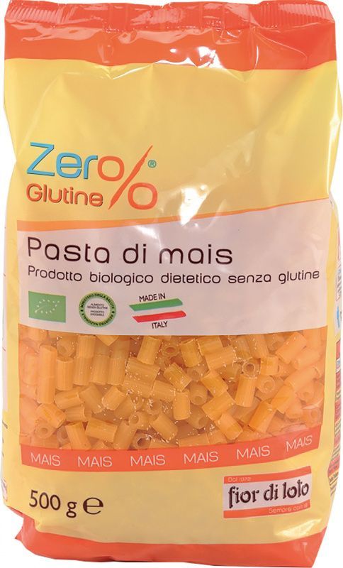 Ditalini di Mais Bio - Zer% - Fior di Loto