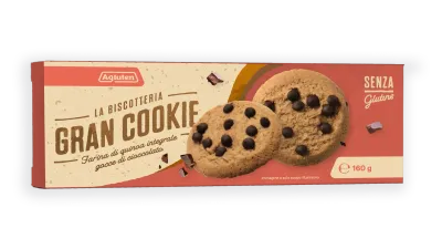 Gran Cookie con Quinoa e Gocce di Cioccolato - Agluten