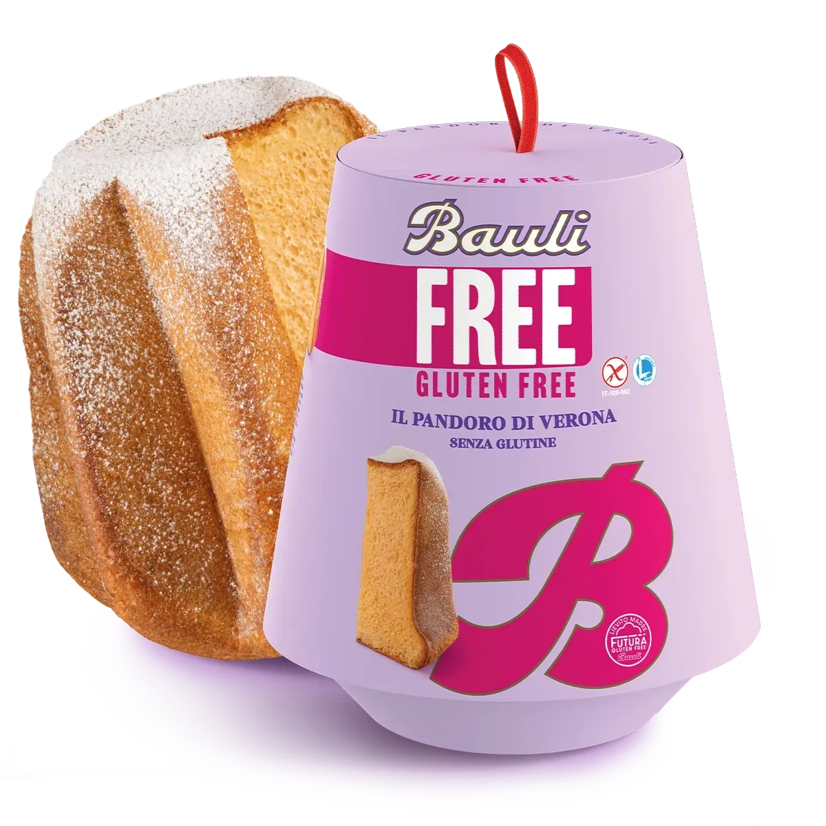 Pandoro senza glutine e senza lattosio - Bauli Pandoro senza glutine e senza lattosio - Bauli