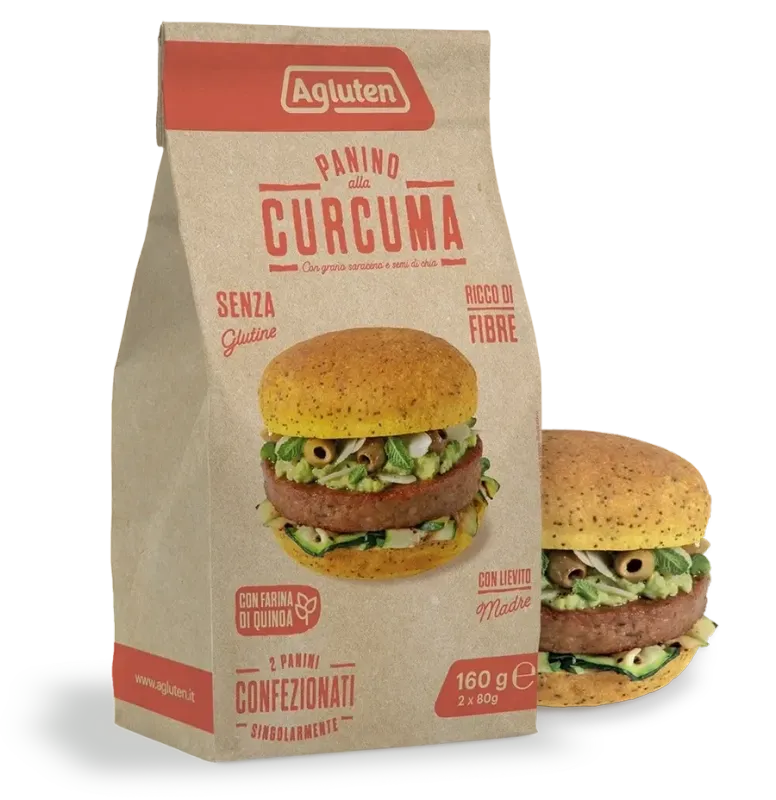 Panino alla Curcuma - Agluten