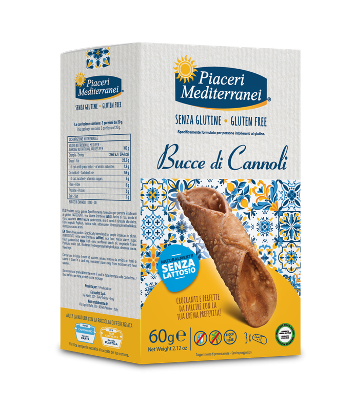 Bucce di Cannoli - Piaceri Mediterranei