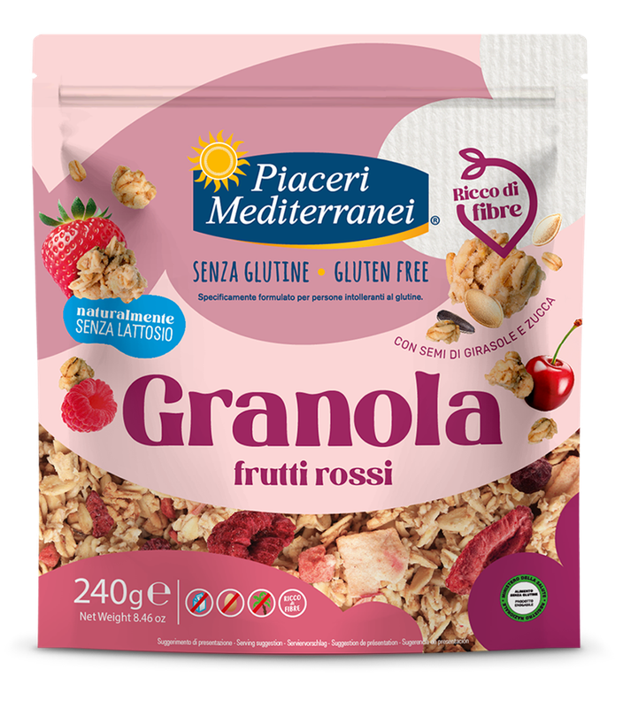 Granola ai Frutti Rossi - Piaceri Mediterranei Granola ai Frutti Rossi - Piaceri Mediterranei
