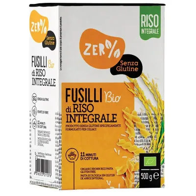 Rigatoni di Riso Integrale Bio - Zer% - Fior di Loto