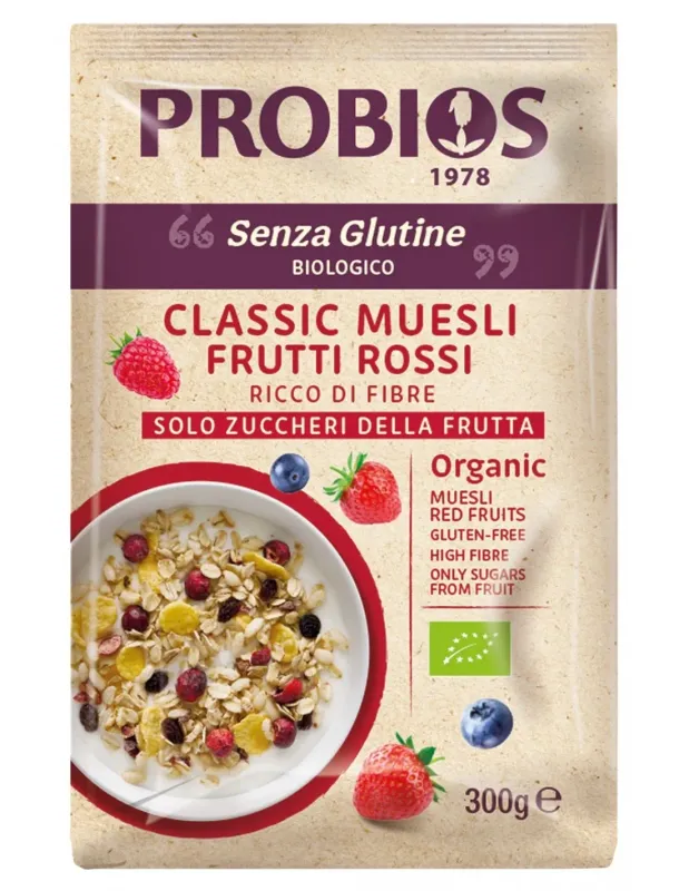 Classic Muesli Frutti Rossi - Probios
