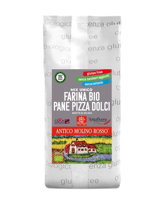 Mix Unico per Pane Pizza e Dolci - SpigaBuona - Antico Molino Rosso Mix Unico per Pane Pizza e Dolci - SpigaBuona - Antico Molino Rosso