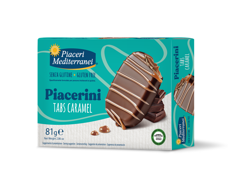 Piacerini Tabs Caramel - Piaceri Mediterranei