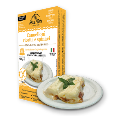 Cannelloni Ricotta e Spinaci - Bliss Plate