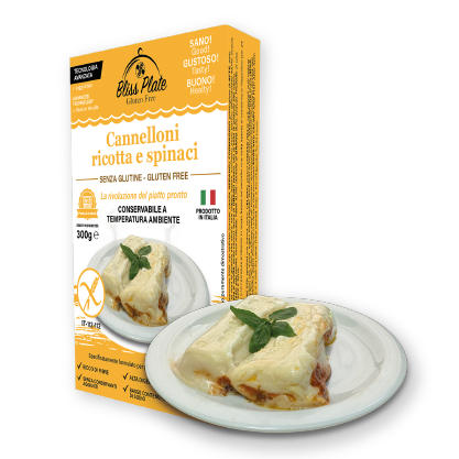 Cannelloni Ricotta e Spinaci - Bliss Plate