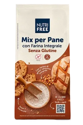 Mix Pane Integrale senza glutine - NutriFree