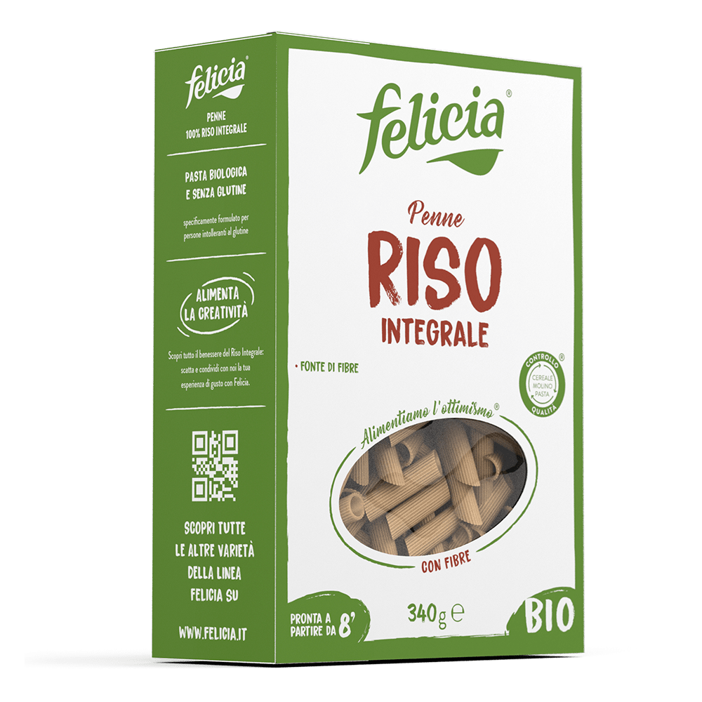 Penne Riso Integrale - Felicia