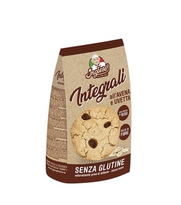 Biscotti Integrali all'Avena e Uvetta - Inglese Biscotti Integrali all'Avena e Uvetta - Inglese