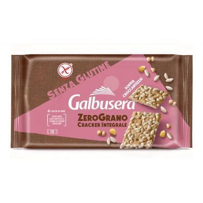 Zerograno Crackers Integrali - Galbusera Zerograno Crackers Integrali - Galbusera
