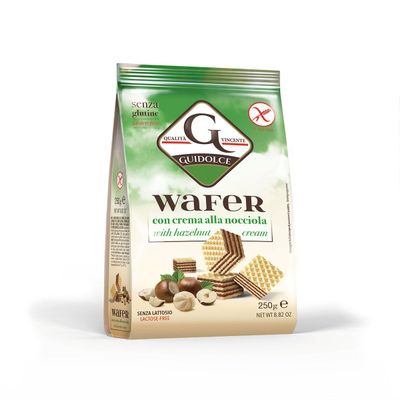 Wafer con crema alla nocciola - Guidolce Wafer con crema alla nocciola - Guidolce